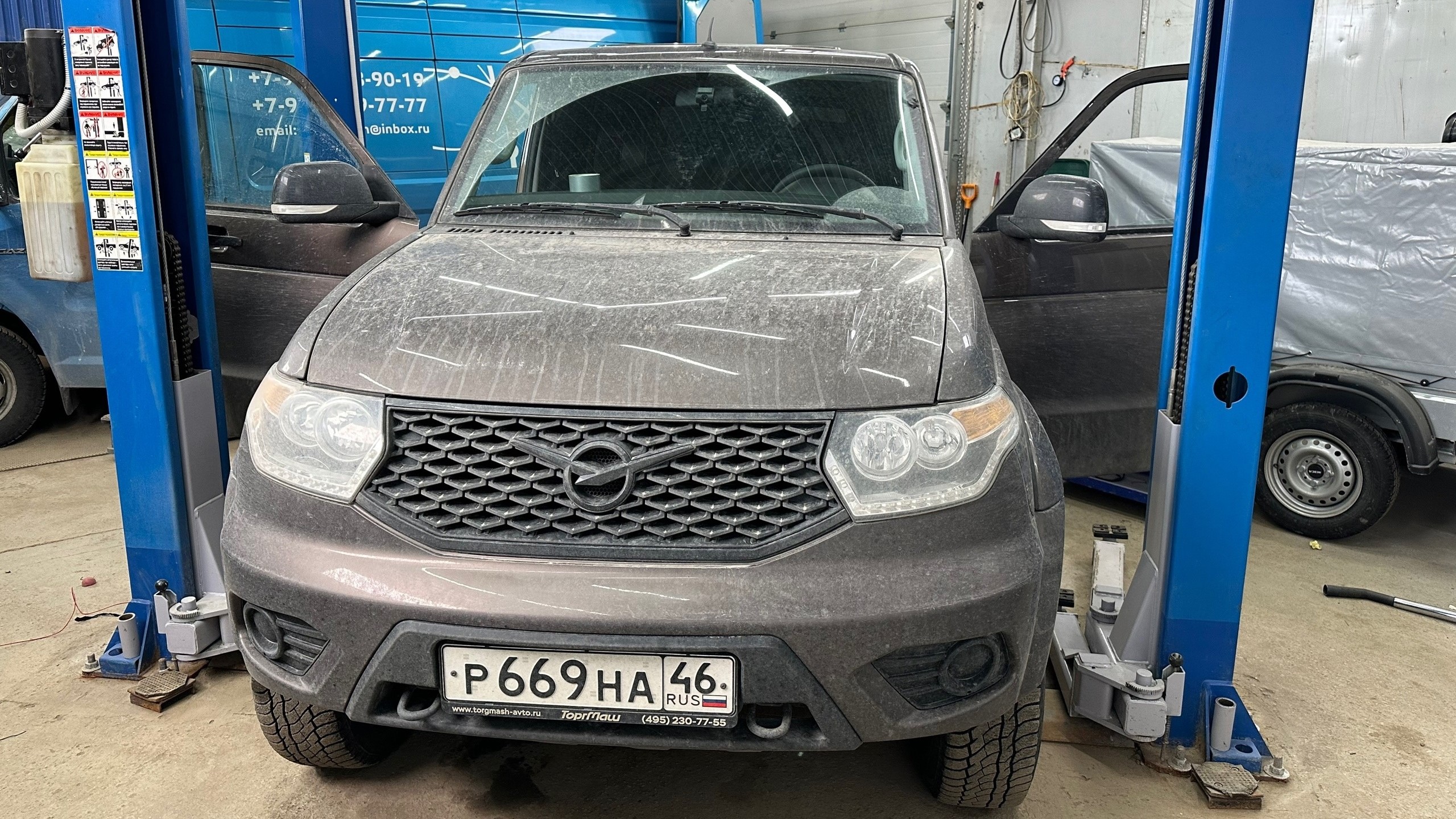 Новенький UAZ Patriot